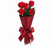 Букет 5 Красных роз Эдлесс Лав в Супсех