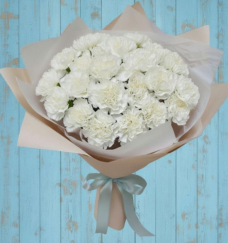 Букет цветов из: Гвоздики в Супсех