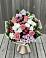 Букет цветов из: Альстромерии, Гвоздики, Розы и Хризантемы в Супсех