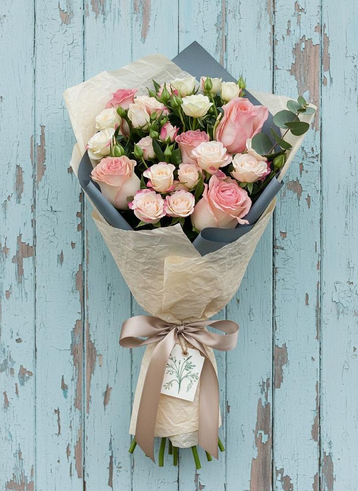 Букет цветов из: Розы в Супсех