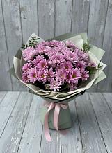 Букет цветов из:  Хризантемы в Супсех