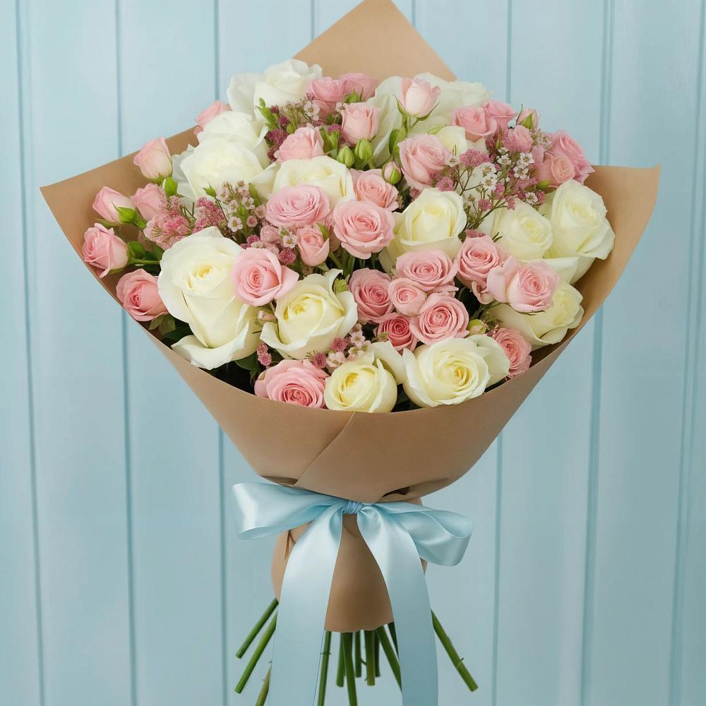 Букет цветов из: Розы в Супсех