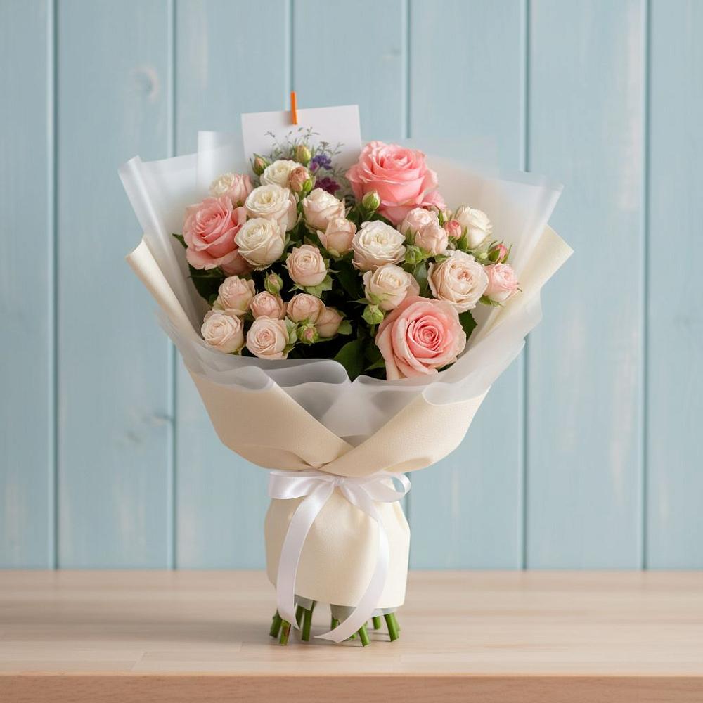 Букет цветов из: Розы в Супсех