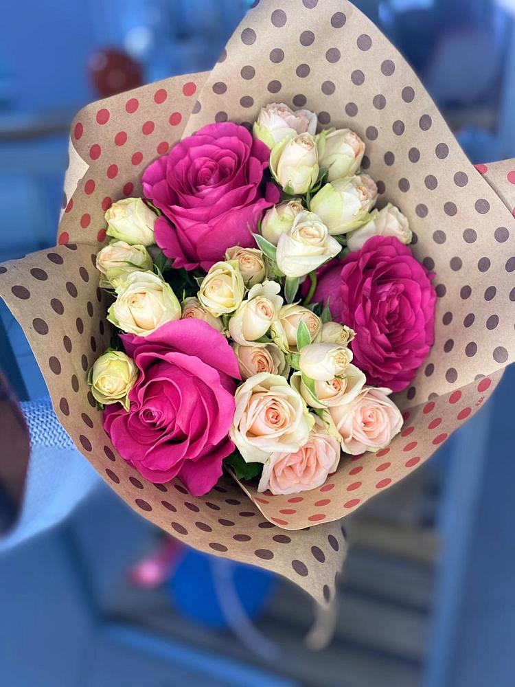 Букет цветов из: Розы в Супсех