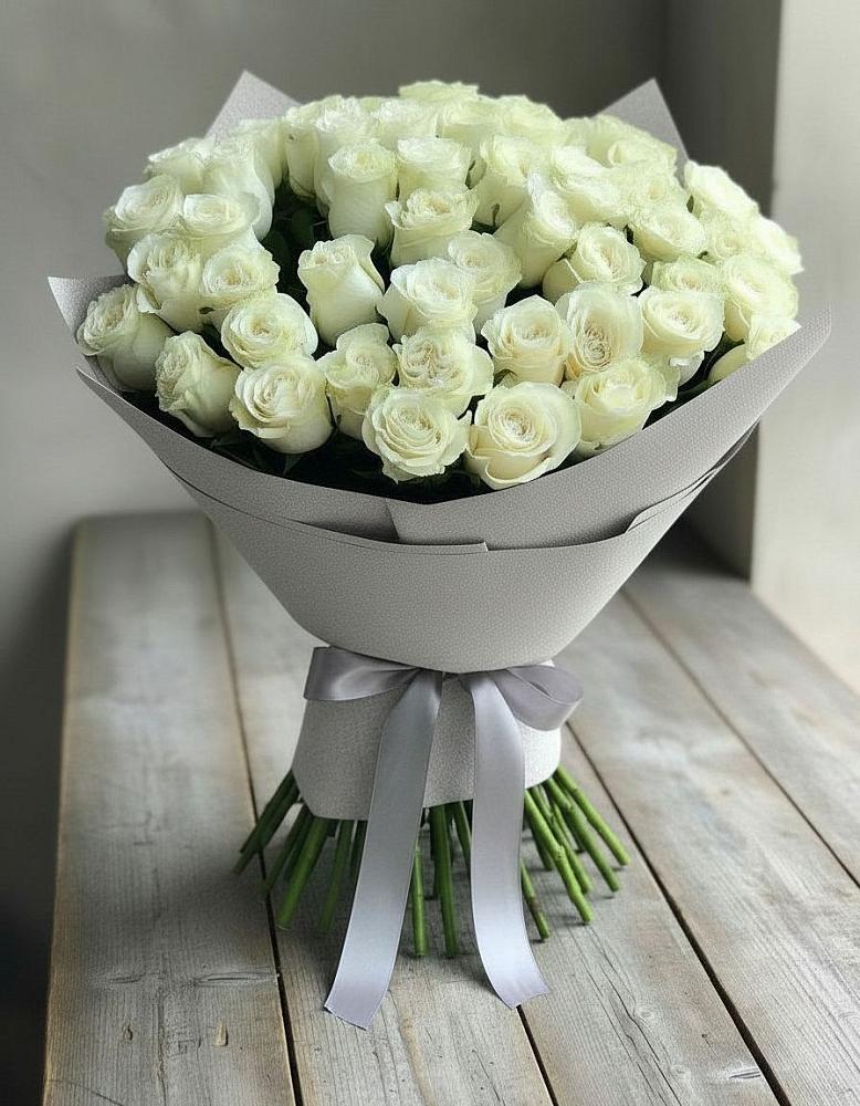 Букет 35 Белых роз в Супсех