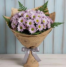 Букет цветов из:  Хризантемы в Супсех