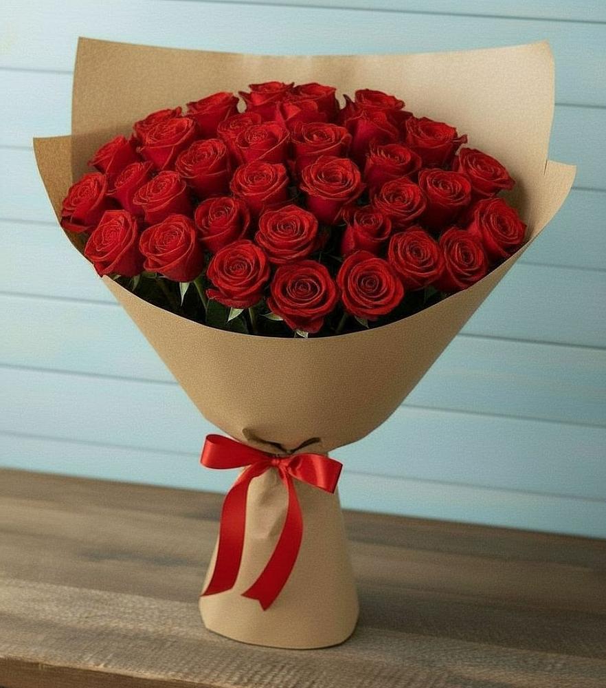 Букет Красные розы Милано в Супсех