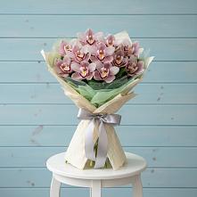 Букет цветов из:  Орхидеи и Розы в Супсех