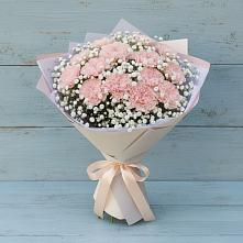 Букет цветов из:  Гвоздики в Супсех