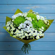 Букет цветов из:  Хризантемы в Супсех