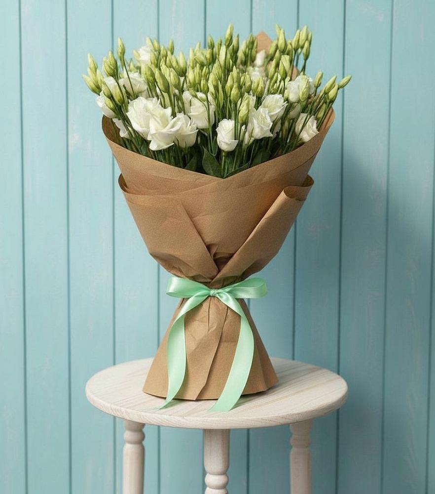 Букет цветов из: Лизиантусы в Супсех