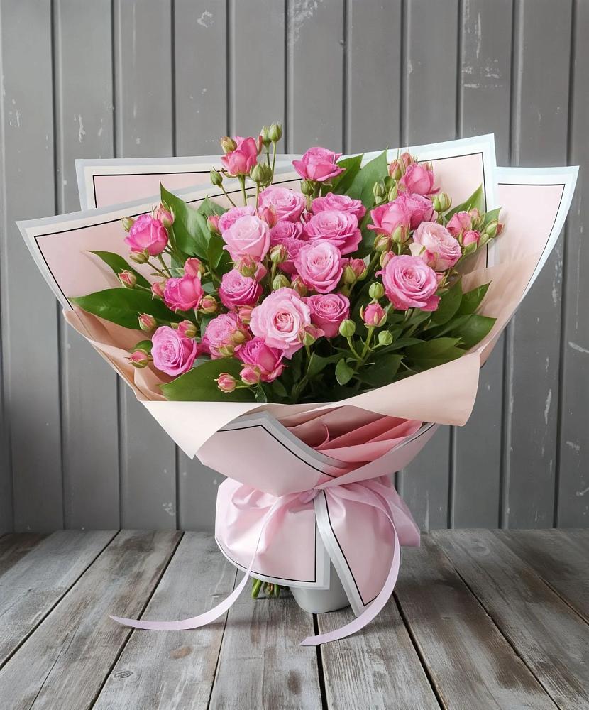 Букет Розовый кустик в Супсех