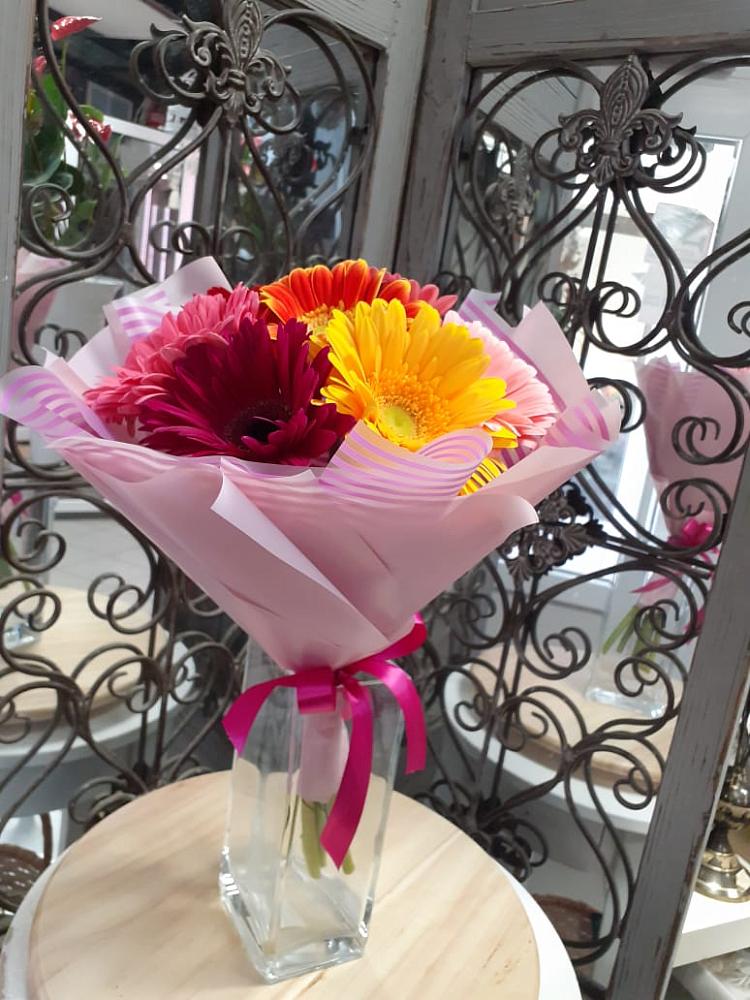 Букет цветов из: Герберы в Супсех