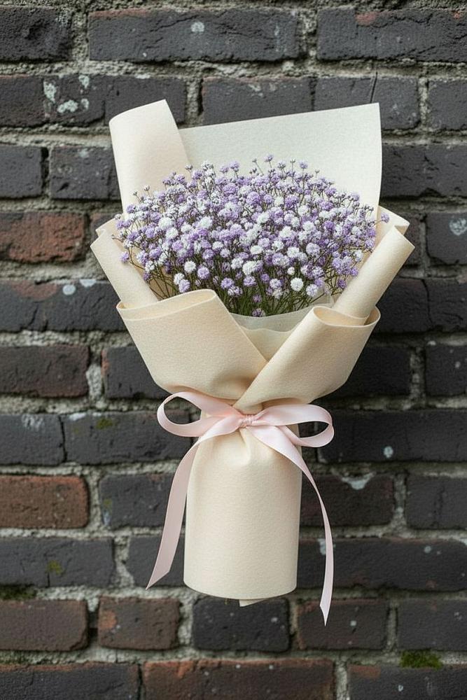 Букет цветов из: Гипсофила в Супсех