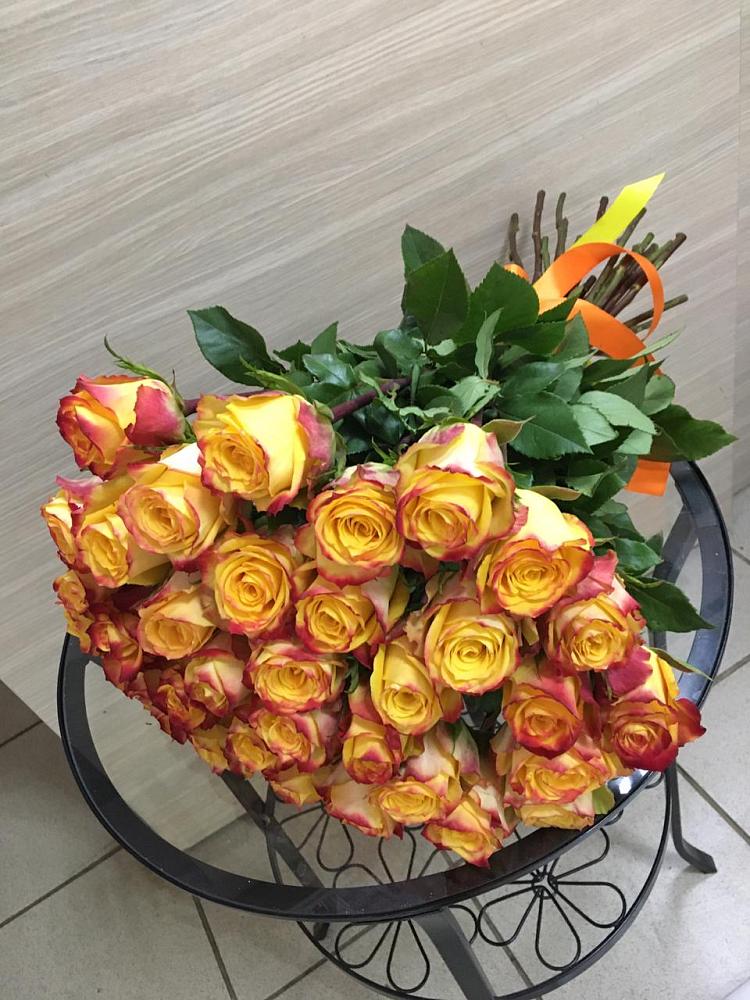 Букет Желтые розы в Супсех