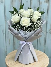 Букет цветов из:  Розы в Супсех