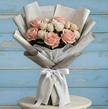 Букет цветов из:  Розы #REPLACE_PRED# Супсех