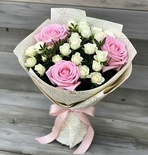 Букет цветов из:  Розы в Супсех