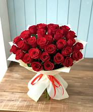 Букет 29 Красных роз в Супсех