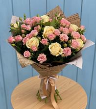 Букет цветов из:  Розы в Супсех