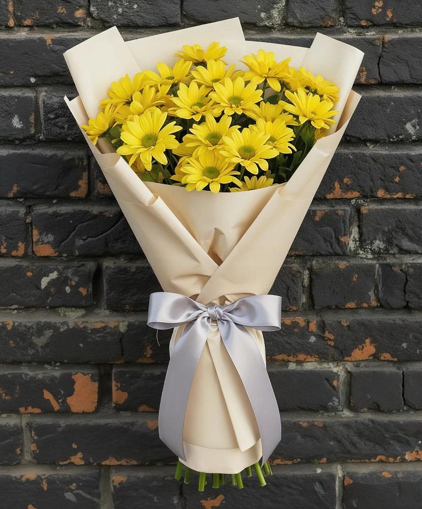 Букет цветов из: Хризантемы в Супсех