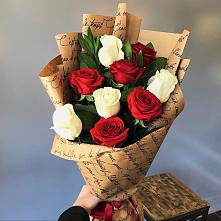 Букет цветов из:  Розы #REPLACE_PRED# Супсех