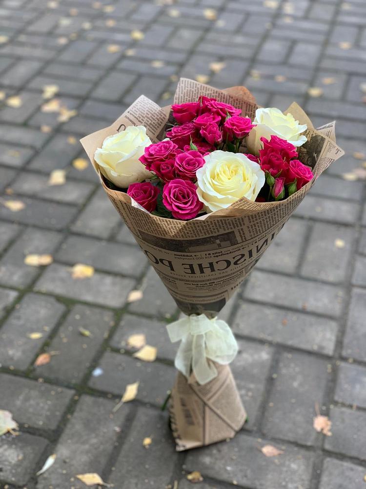 Букет цветов из: Розы в Супсех