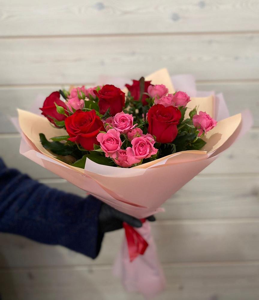 Букет цветов из: Розы в Супсех