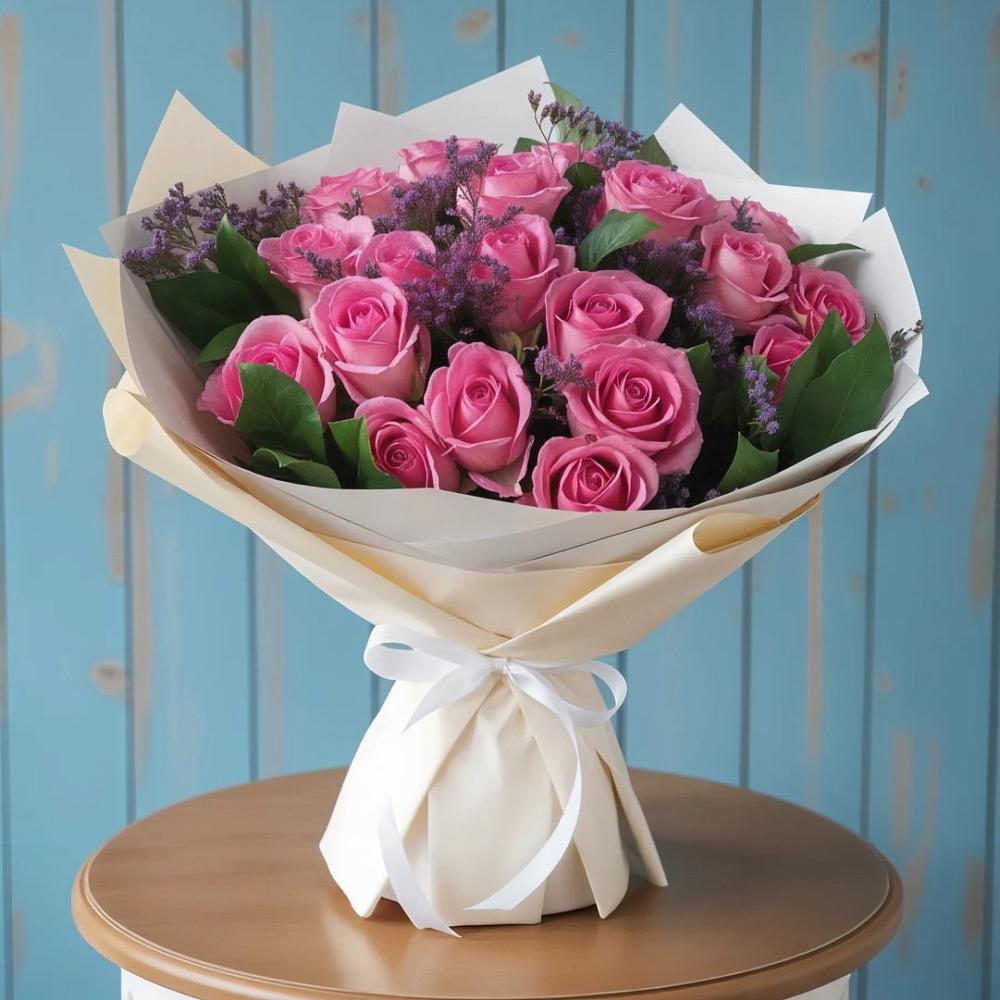 Букет цветов из: Розы в Супсех