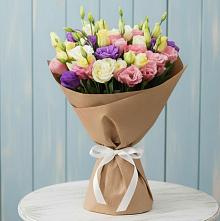 Букет цветов из:  Лизиантусы в Супсех