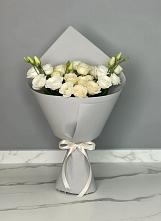 Букет цветов из:  Розы и Лизиантусы в Супсех